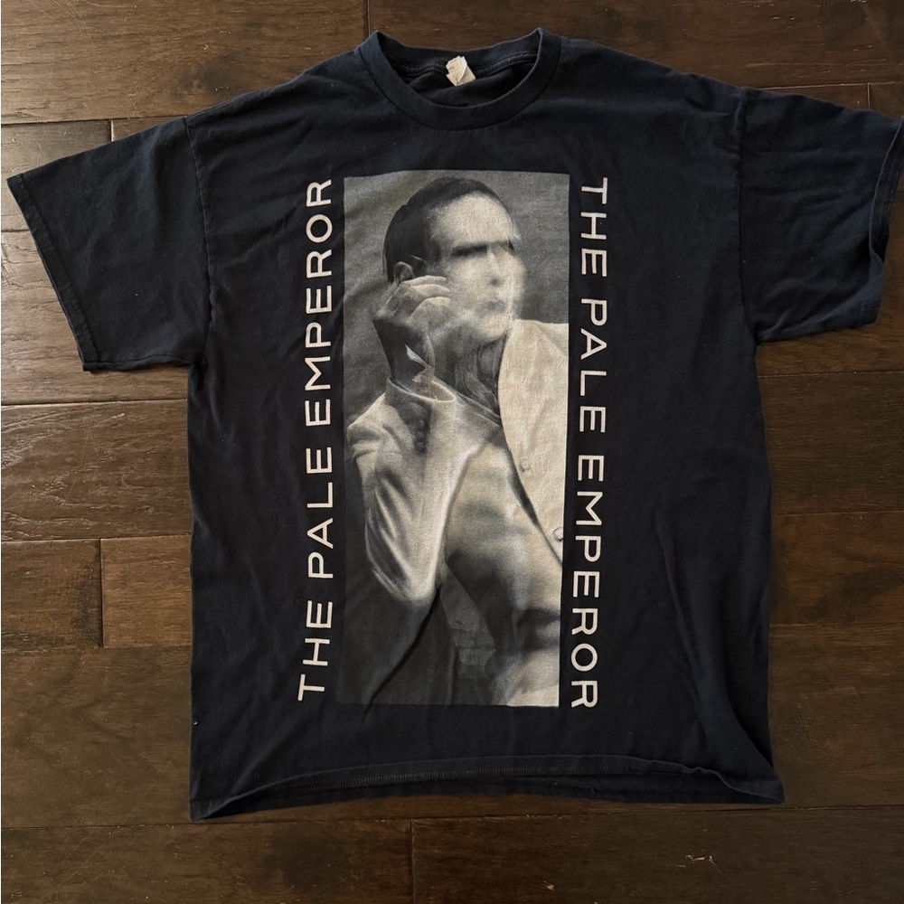 The Pale Emperor 2015 Marilyn Manson World Tour Concert T-Shirt Tee Collector